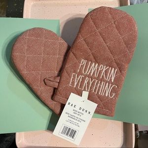 Pumpkin Everything Rae Dunn Mini Mittens